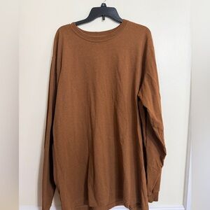 Carhartt Men's Long Sleeve Rust Tee